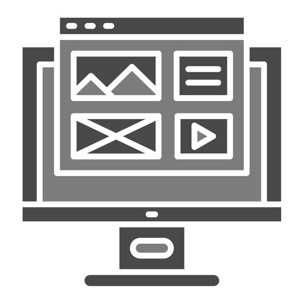 ウェブサイトデザイン アイコン