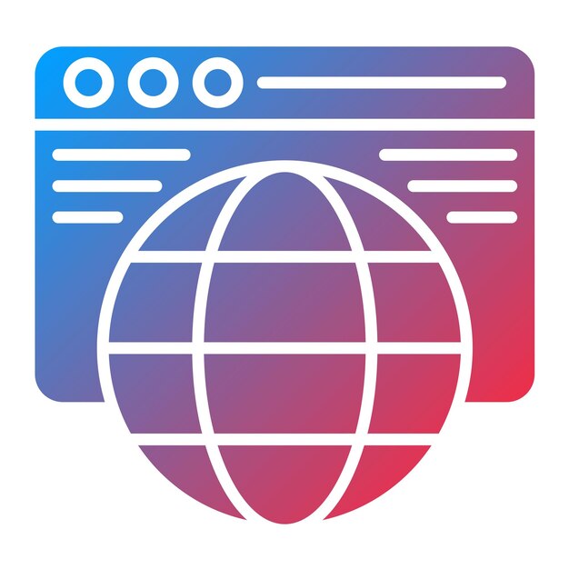 Website icon vector afbeelding Kan worden gebruikt voor Influencer Marketing