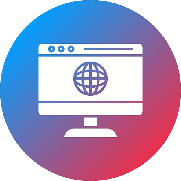 Website icoon vector afbeelding Kan worden gebruikt voor codering en ontwikkeling