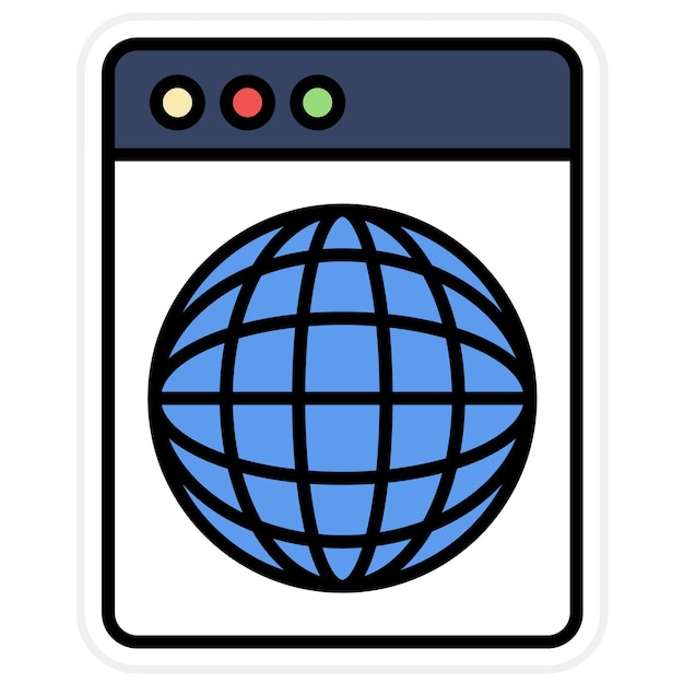 Website icoon vector afbeelding Kan worden gebruikt voor No Code