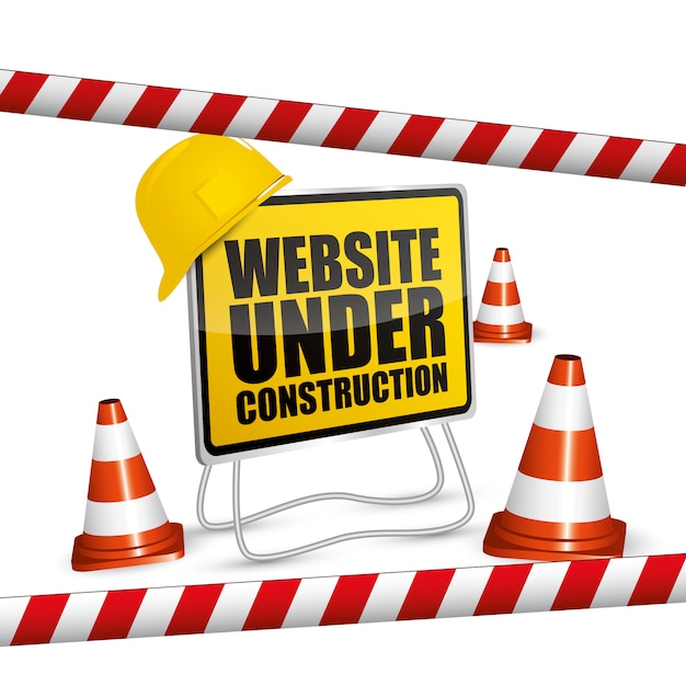 Website onder constructie