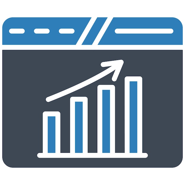 Website Statistics Vector Illustration Style