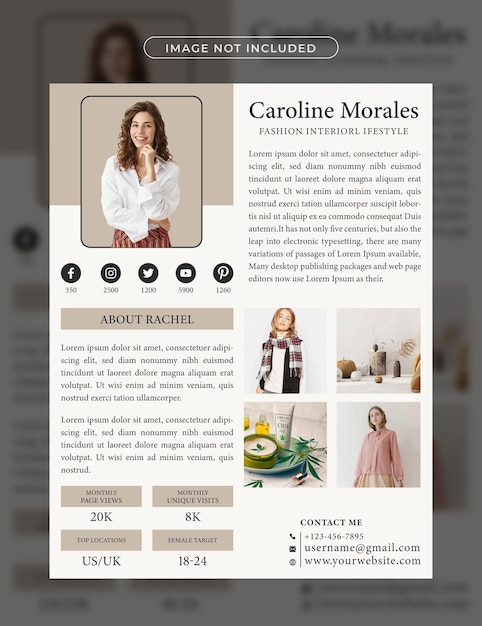 Vector a website that has the name caroline rosaes on it