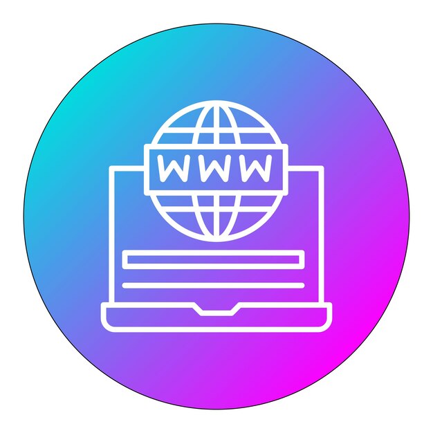 Website vector icoontje Kan worden gebruikt voor codering en ontwikkeling icoonset
