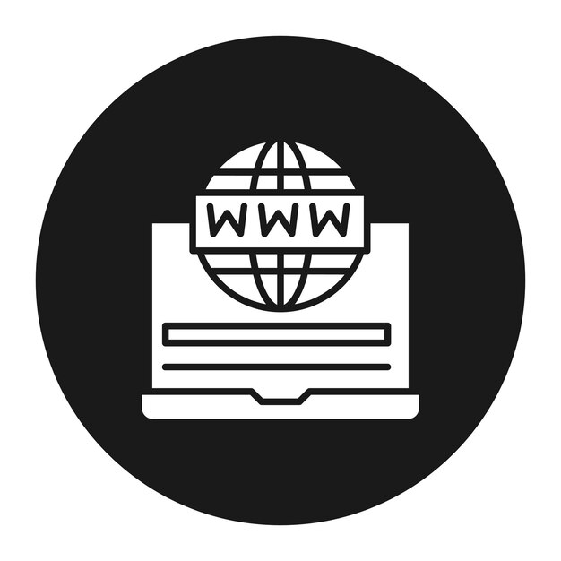 Website vector icoontje Kan worden gebruikt voor codering en ontwikkeling icoonset