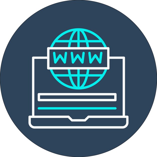 Website vector icoontje Kan worden gebruikt voor codering en ontwikkeling icoonset