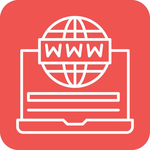 Website vector icoontje Kan worden gebruikt voor codering en ontwikkeling icoonset