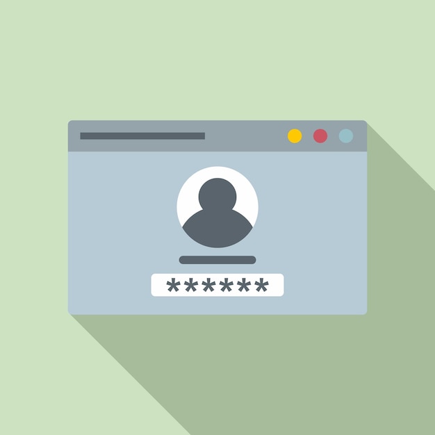 Webverificatiepictogram Vlakke afbeelding van webverificatie vectorpictogram voor webdesign