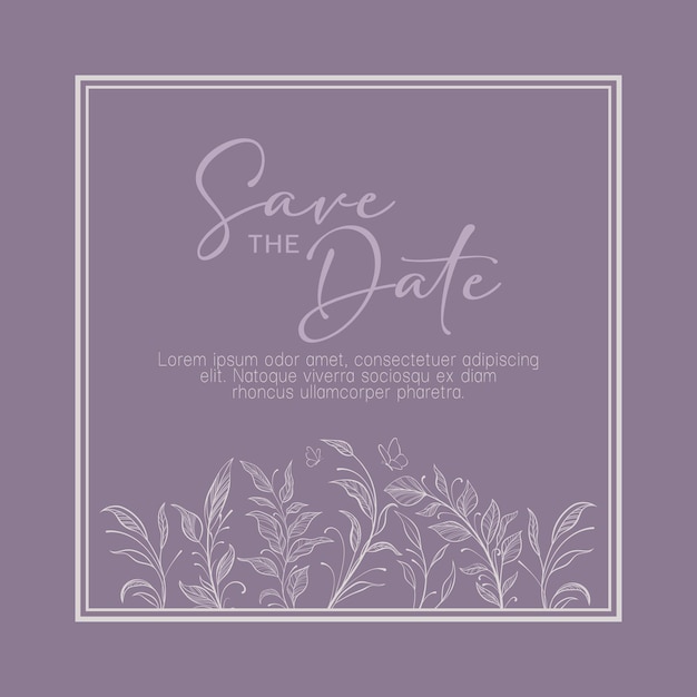 wedding background card decorative border thank you rsvp invitation elegant card illustration