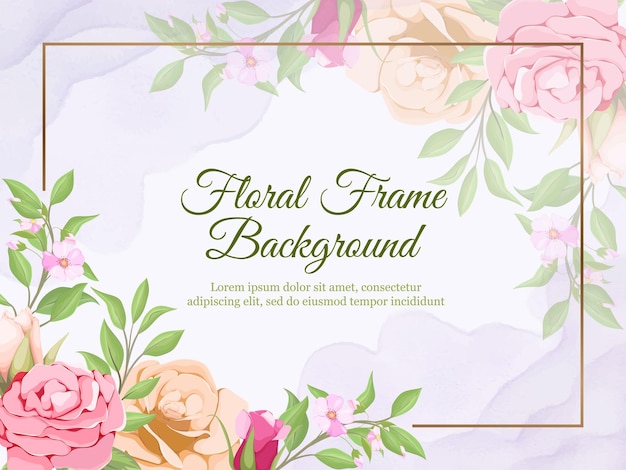 Wedding banner backdrop summer floral design