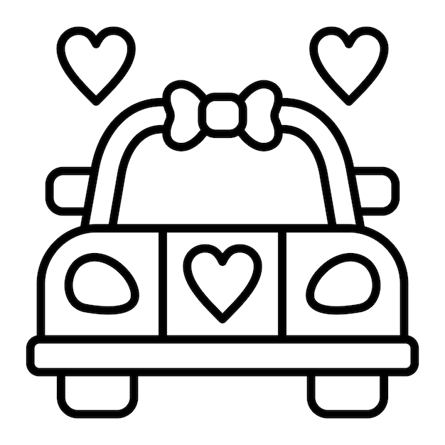 Wedding Car Icon