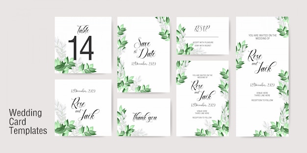 Wedding Card Invitation Template