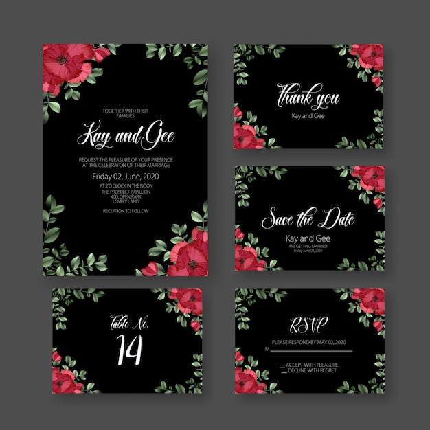 Wedding Card Invitation 