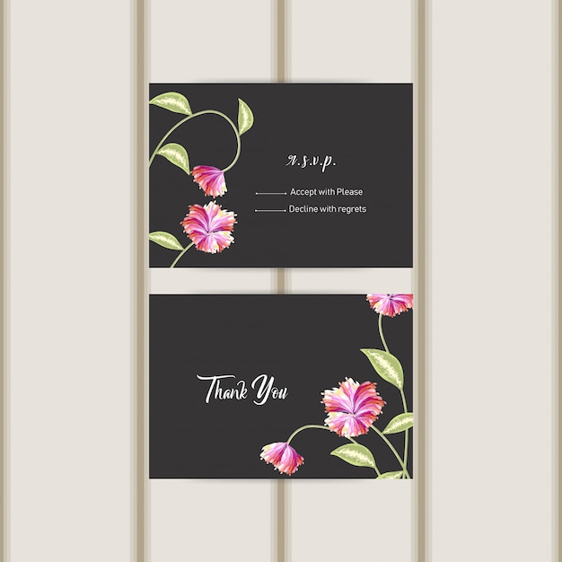 Wedding card template