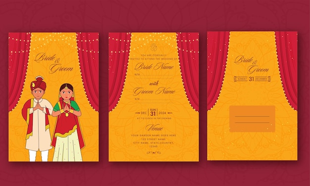 Vector wedding card1101510200