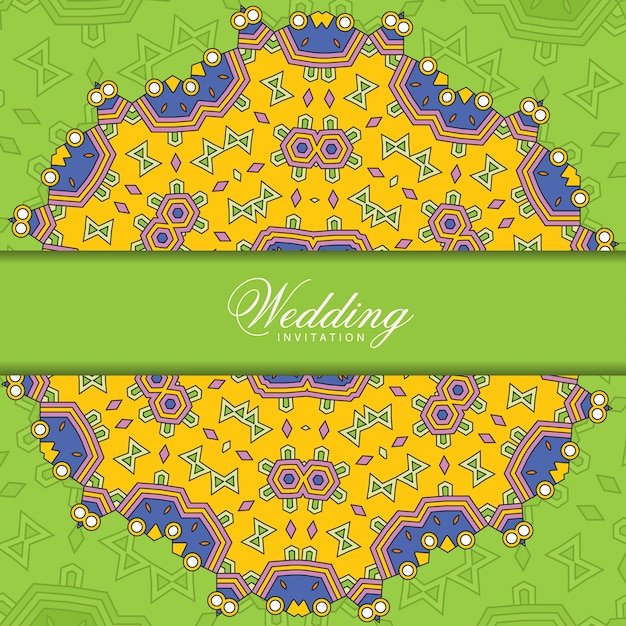 Vector wedding cards design vector