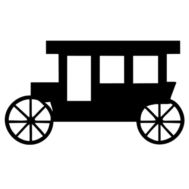 wedding carriage pictogram