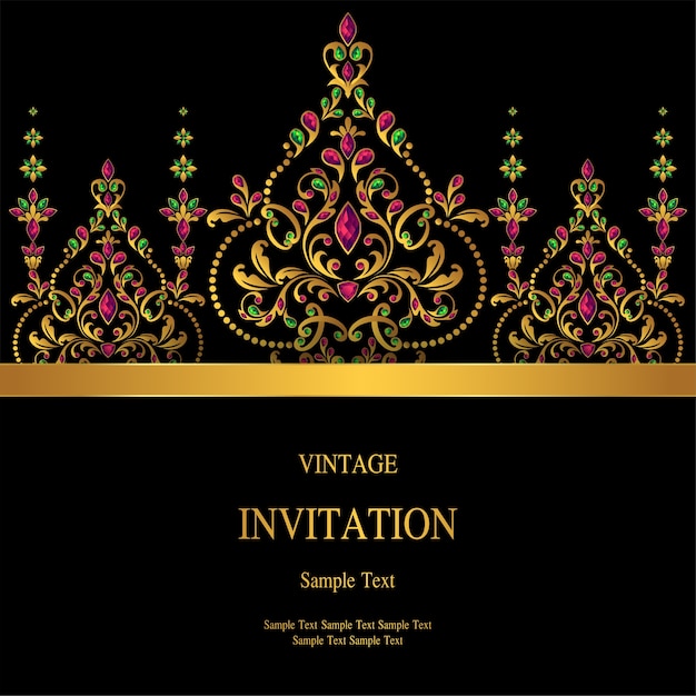 Wedding Invitation card templates.