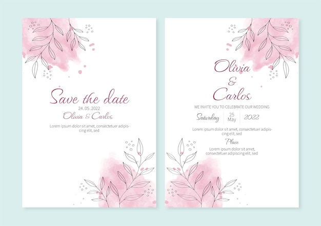 Wedding Invitation Card