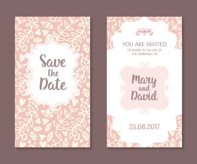 wedding invitation design