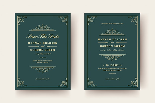 婚禮邀請書和保存日期卡片的裝飾品