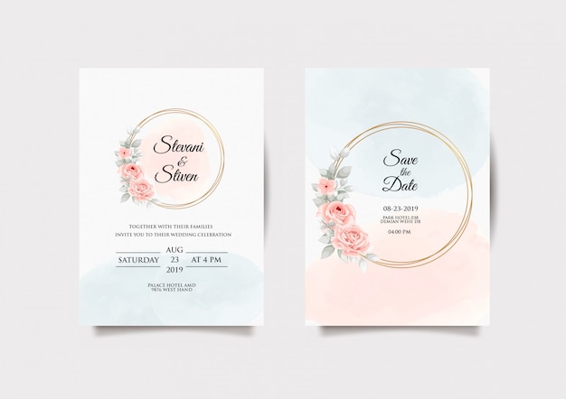 wedding invitation template designs