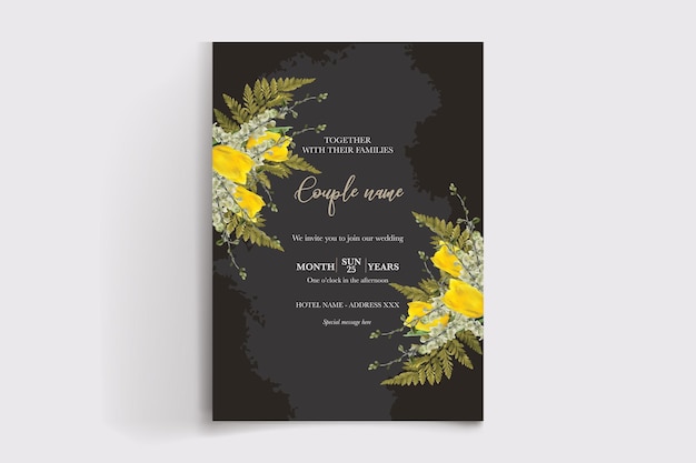 wedding invitation templates