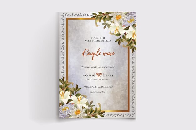 wedding invitation templates