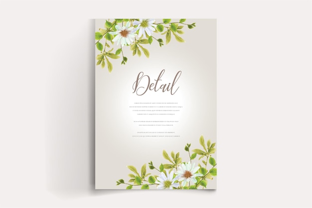 Wedding invitation templates