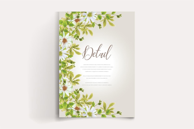 Wedding invitation templates