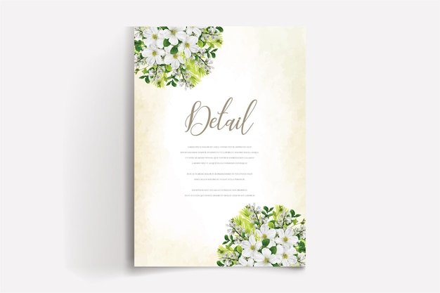 Wedding invitation templates