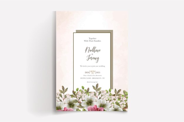 WEDDING INVITATION TEMPLATES