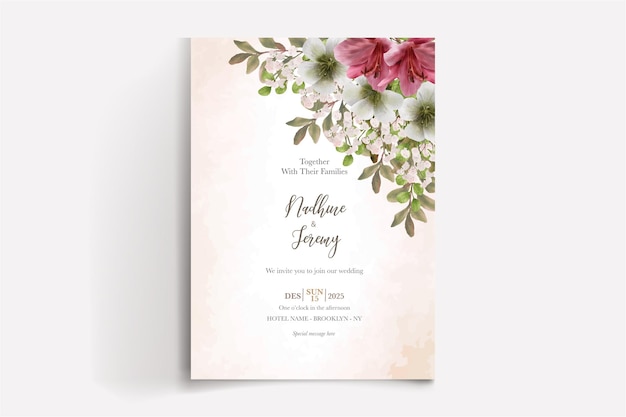 WEDDING INVITATION TEMPLATES