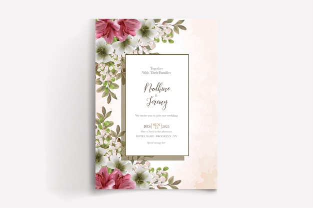 WEDDING INVITATION TEMPLATES