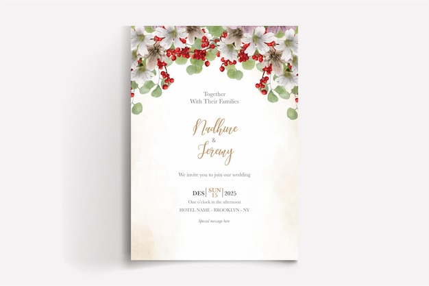 wedding invitation templates