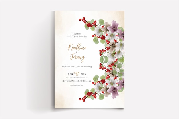 wedding invitation templates