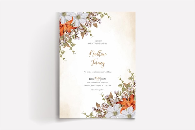 wedding invitation templates