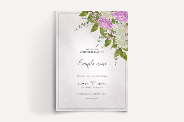 wedding invitation templates