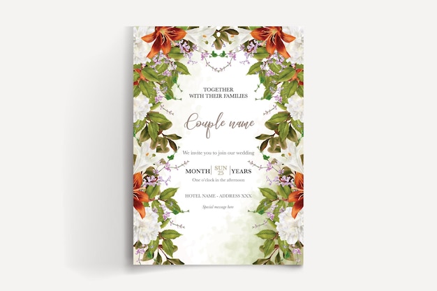 wedding invitation templates