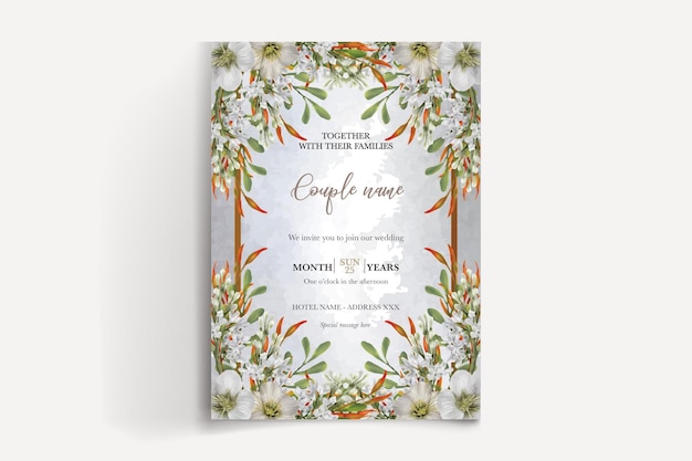 wedding invitation templates