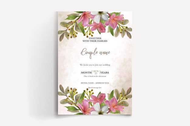 wedding invitation templates