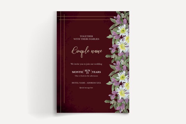 wedding invitation templates