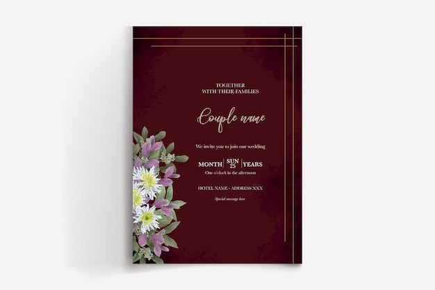 wedding invitation templates