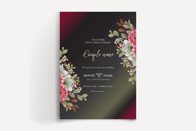 wedding invitation templates