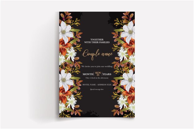 wedding invitation templates