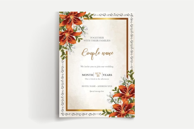 wedding invitation templates