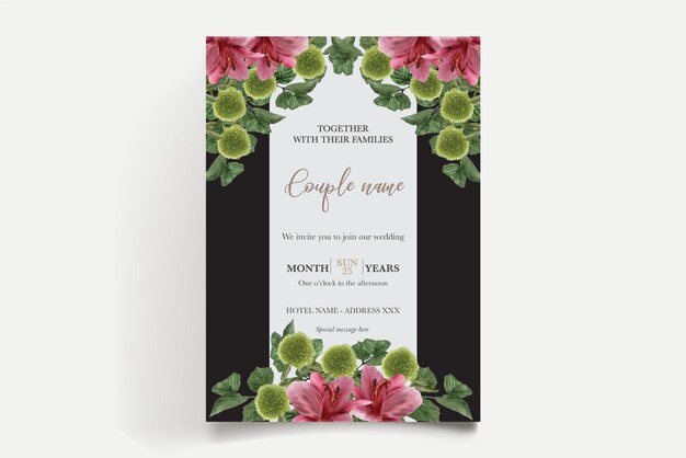 wedding invitation templates