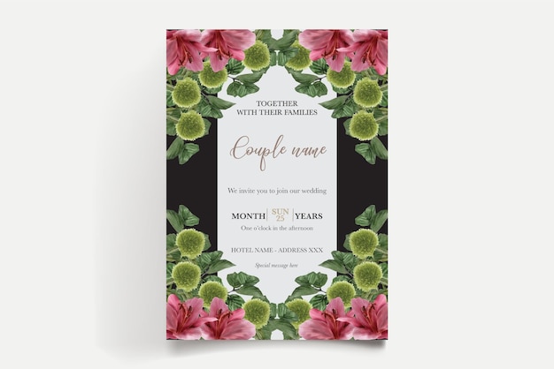 wedding invitation templates