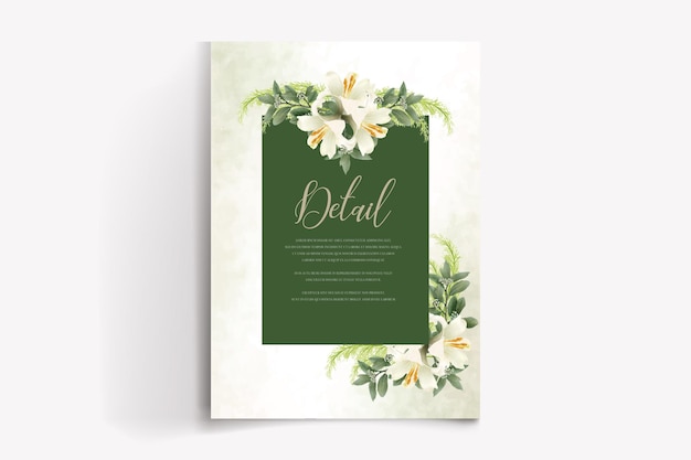 Wedding invitations