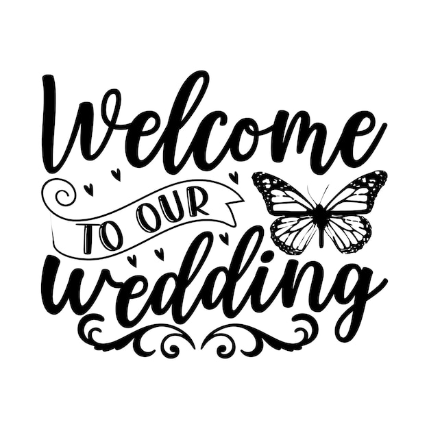 wedding Lettering design for greeting banners Mouse Pads Prints Cards and Posters Mugs Noteboo